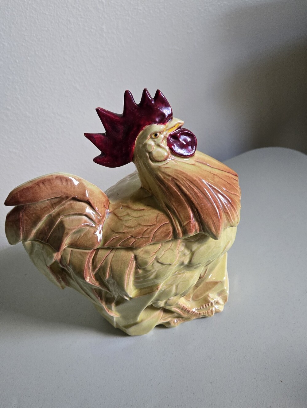 Vintage McCoy Pottery Rooster Cookie Jar